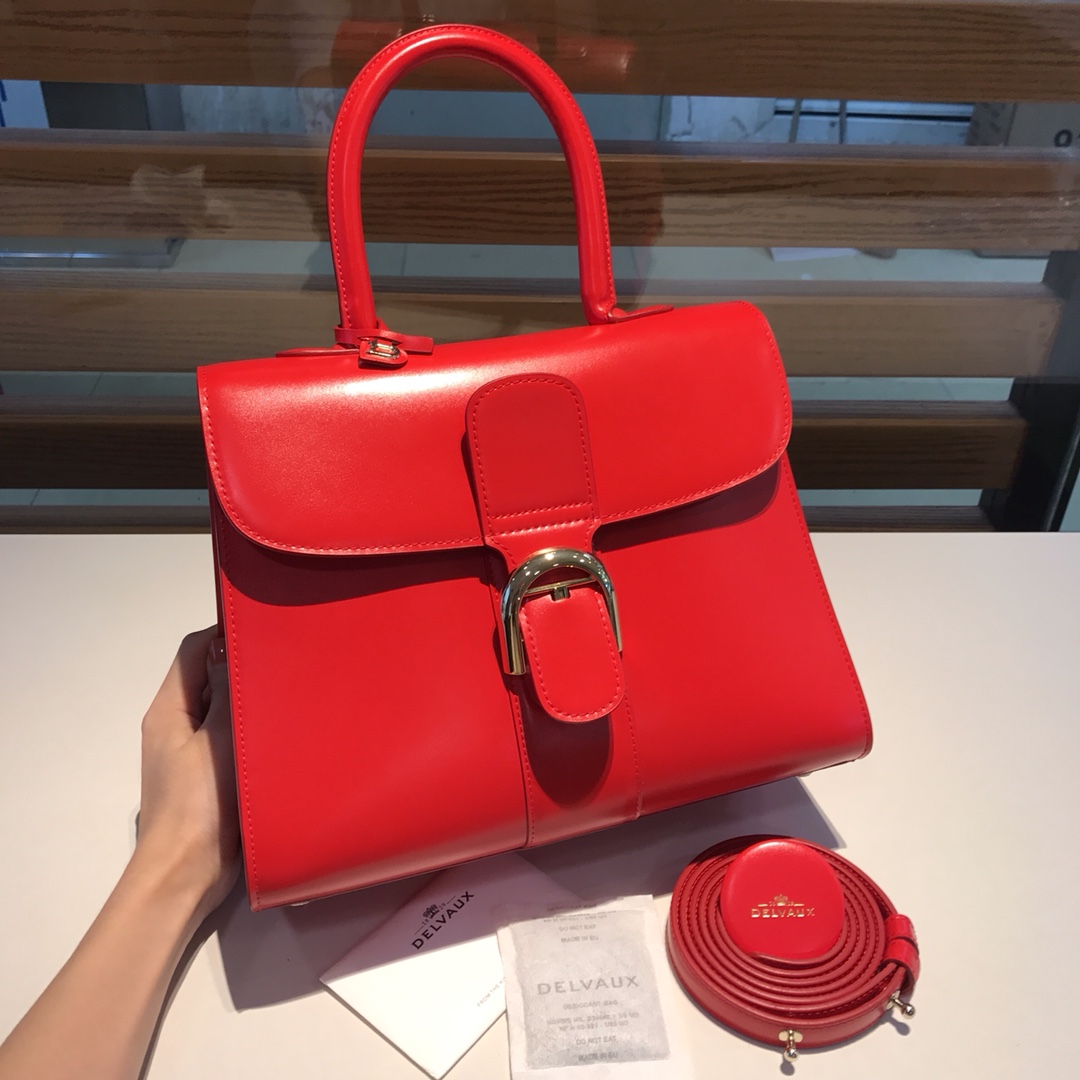 델보 브리앙 MM 박스백 미듐